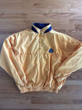SDSU SDstate Yellow Pullover Windbreaker Jacket